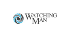 watching man